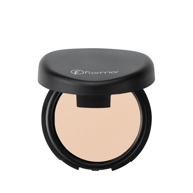 Пудра для лица FlorMar Compact матирующая № 88 Натуральная кремовая - Фото 6 Пудра для лица FlorMar Compact матирующая № 88 Натуральная кремовая - изображение 6