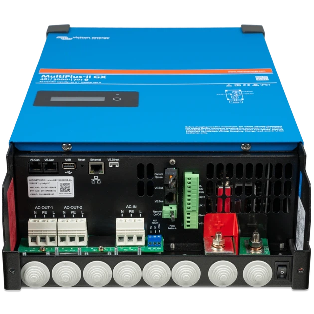 Инвертор Victron Energy MultiPlus-II GX 48/5000/70-50 однофазный чистая синусоида - изображение 2