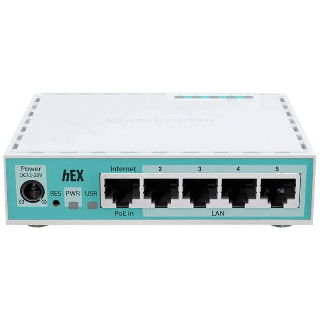 Маршрутизатор MikroTik hEX refresh E50UG (5 портов 10/100/1000) - Фото 1 Маршрутизатор MikroTik hEX refresh E50UG (5 портов 10/100/1000) - изображение 1
