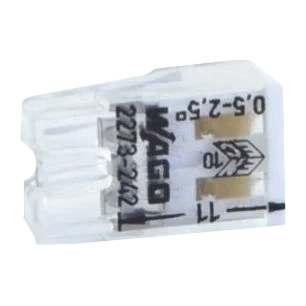 Клемма WAGO 2273-242 COMPACT 2х2.5 (с пастой) - изображение 2