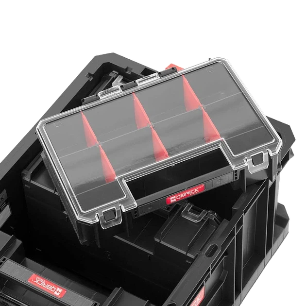 Ящик для інструментів QBRICK SYSTEM TWO Toolb.+2 x QS TWO Org.Multi - Фото 2 Ящик для інструментів QBRICK SYSTEM TWO Toolb.+2 x QS TWO Org.Multi - зображення 2