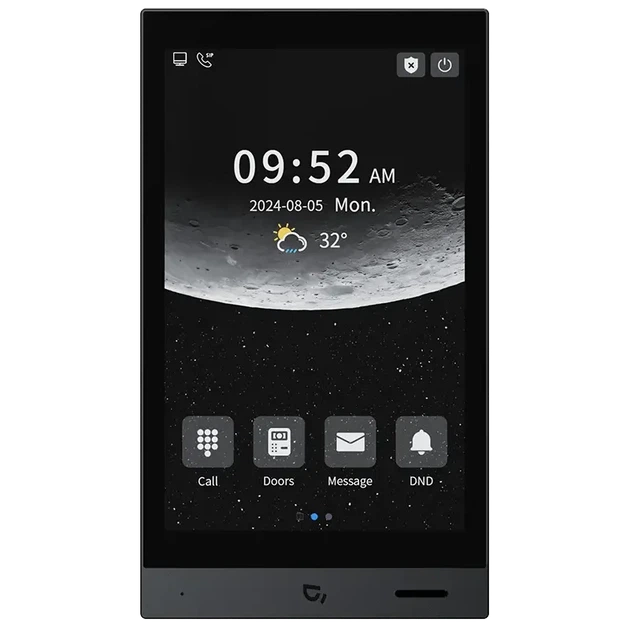 Видеомонитор Dnake H616 BLACK, 8" Android 10 - Фото 3 Видеомонитор Dnake H616 BLACK, 8" Android 10 - изображение 3