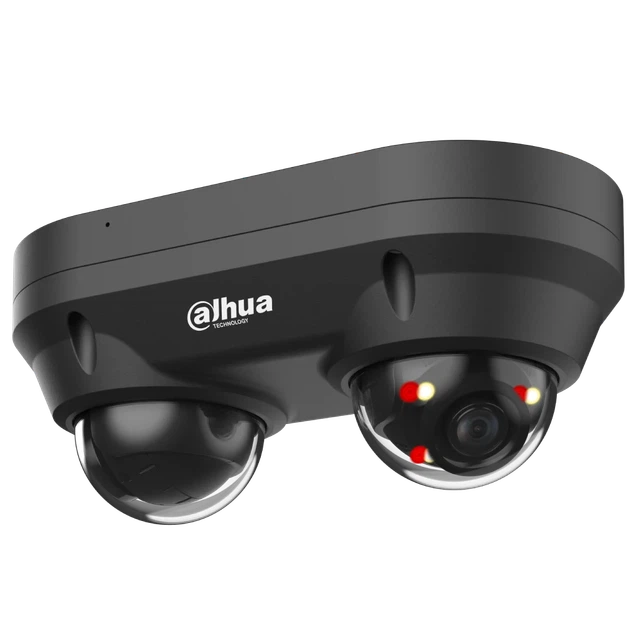 IP видеокамера Dahua DH-IPC-HDBW2449F-AS-E2-IL-Black 2x4MP - Фото 1 IP видеокамера Dahua DH-IPC-HDBW2449F-AS-E2-IL-Black 2x4MP - изображение 1