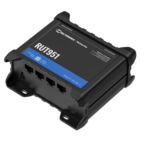 Промышленный сотовый маршрутизатор Teltonika RUT951 с 4G LTE, Wi-Fi - изображение 3