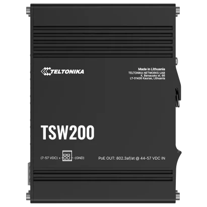 Коммутатор 8 портов неуправляемый Teltonika TSW200 - Фото 5 Коммутатор 8 портов неуправляемый Teltonika TSW200 - изображение 5