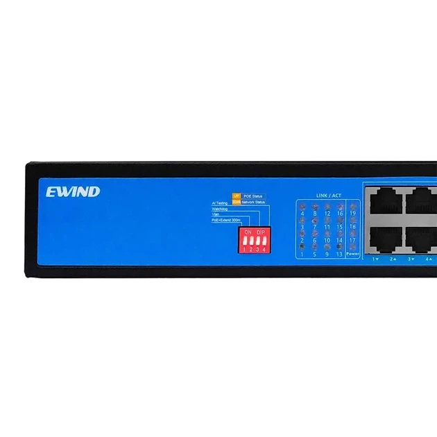 Коммутатор 19 портов неуправляемый Ewind EW-S1919CF-AP PoE - изображение 2