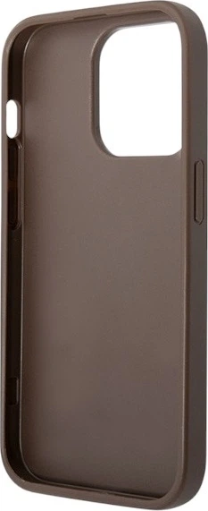 Etui plecki Guess 4G Big Metal Logo do Apple iPhone 15 Pro Max Brown (GUHCP15X4GMGBR) - obraz 7