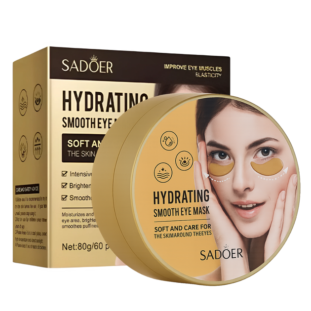 Патчи для кожи вокруг глаз увлажняющие Sadoer Hydrating Smooth Eye Mask, 60 шт - изображение 2