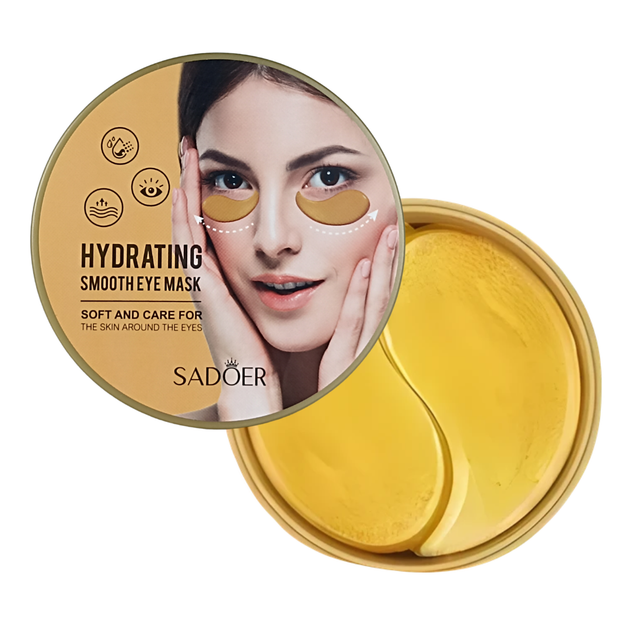 Патчи для кожи вокруг глаз увлажняющие Sadoer Hydrating Smooth Eye Mask, 60 шт - изображение 4