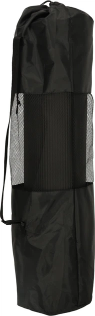 Килимок для йоги KIK 185 x 83 см з чохлом Чорний KX3318 (5903039759039) - зображення 6