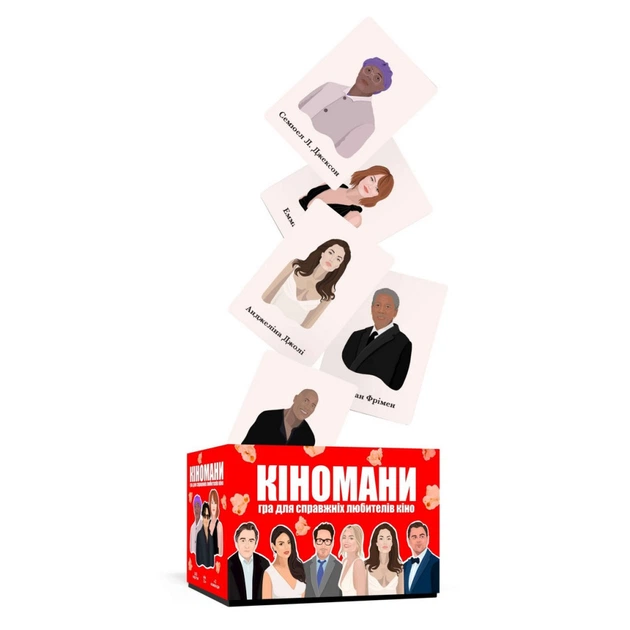 Игра настольная Киноманы MemoGames 0016MG 180 карточек - Фото 6 Игра настольная Киноманы MemoGames 0016MG 180 карточек - изображение 6