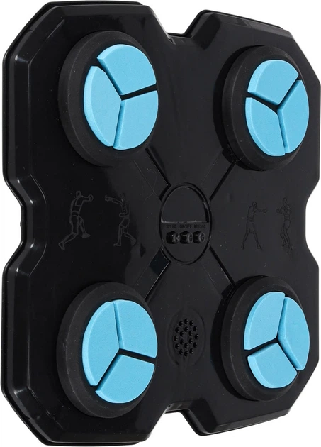 Електронна боксерська мішень KIK LED USB з музикою та рукавичками KX3006 (5903039768130) - зображення 2