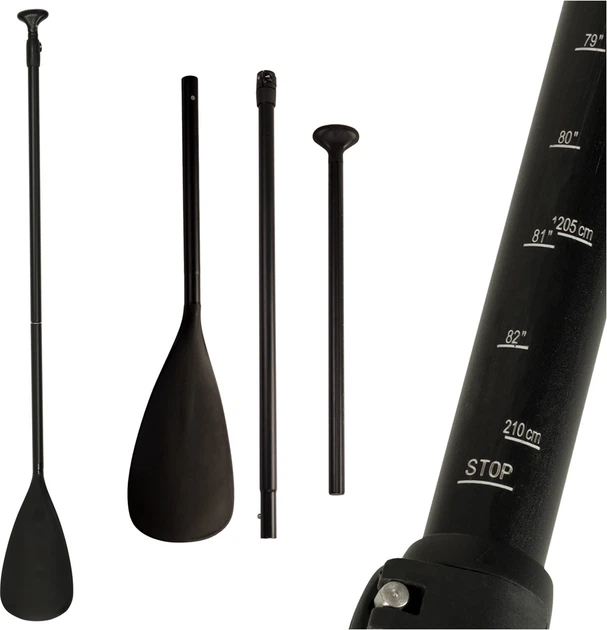 Wiosło do deski SUP KIK regulowane składane 170-210 cm KX3164 (5903039765788) - obraz 4