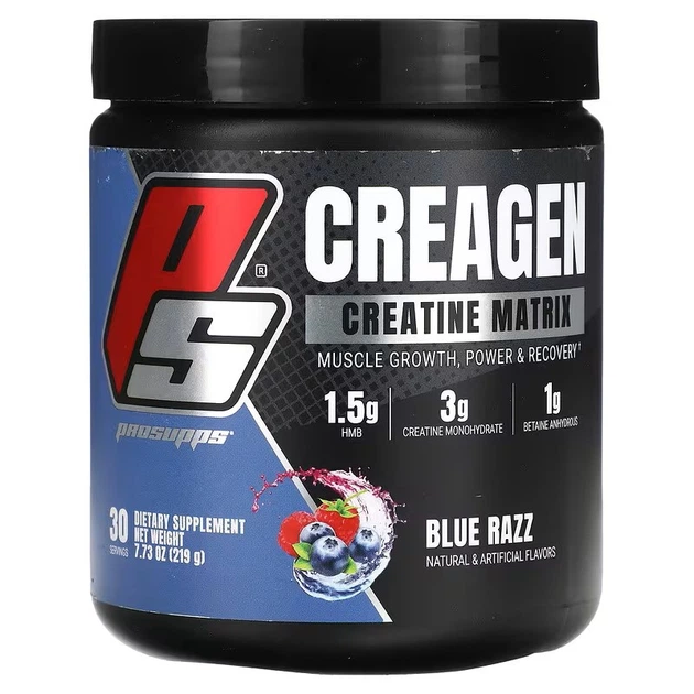 Креатин Pro Supps Creagen Creatine Matrix 219 g (Blue Razz) - Фото 1 Креатин Pro Supps Creagen Creatine Matrix 219 g (Blue Razz) - изображение 1