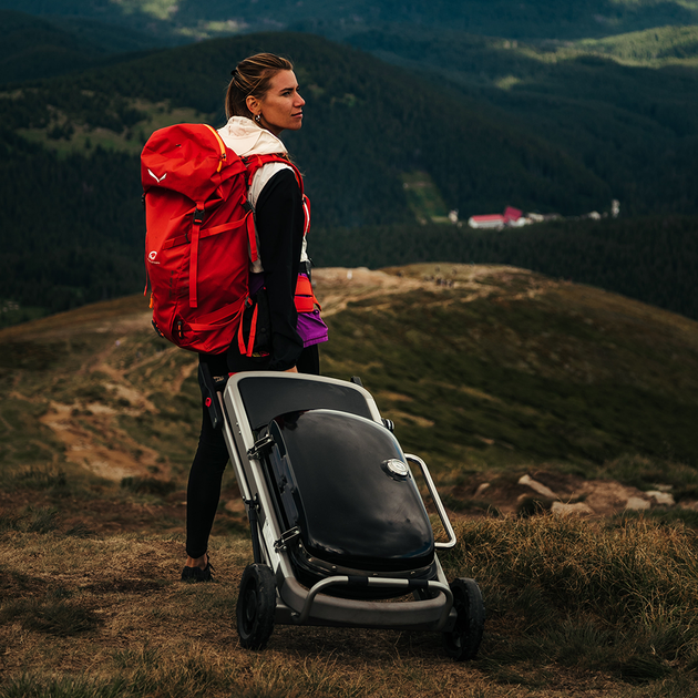 Портативный газовый гриль Weber Traveler 9010075 - изображение 8