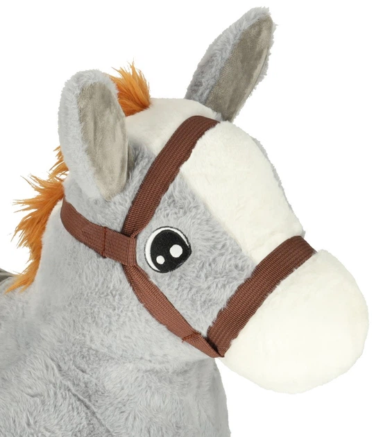 Гумовий стрибун для дітей Kik Конячка з м’яким чохлом (KX3188) (5903039765474) - зображення 3