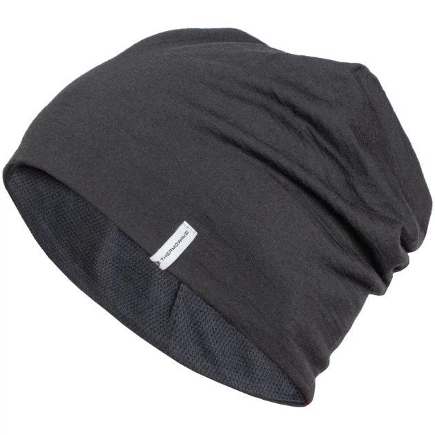 Шапка Thermowave Merino Beanie L/XL Черный - Фото 1 Шапка Thermowave Merino Beanie L/XL Черный - изображение 1