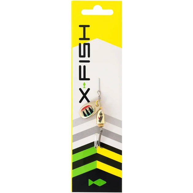 Блешня X-Fish Wolf №1 4g Perch - Фото 2 Блешня X-Fish Wolf №1 4g Perch - зображення 2