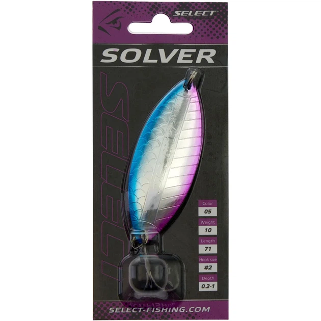 Блесна Select Solver 10.0g 71mm #05 - Фото 2 Блесна Select Solver 10.0g 71mm #05 - изображение 2