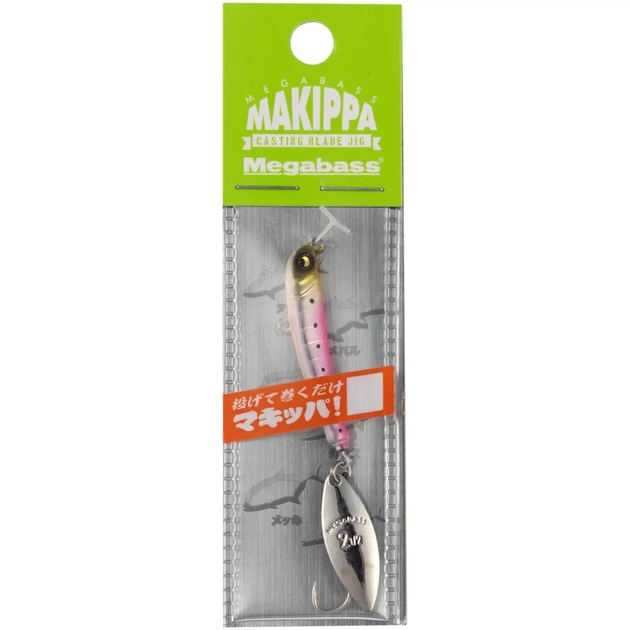 Тейл-спиннер Megabass Makippa 3.0g Pink Iwashi - изображение 2