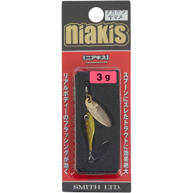 Блесна Smith Niakis 48mm 3.0g #19 Red King Yamame - Фото 2 Блесна Smith Niakis 48mm 3.0g #19 Red King Yamame - изображение 2