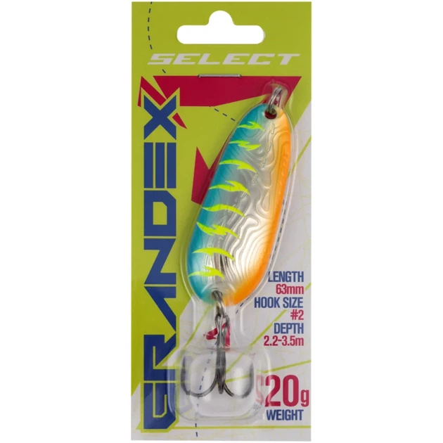 Блешня Select Grandex 20.0g 63mm #15 - Фото 2 Блешня Select Grandex 20.0g 63mm #15 - зображення 2