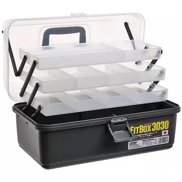 Ящик Meiho Fit Box 3030 368x225x200mm Grey - изображение 2