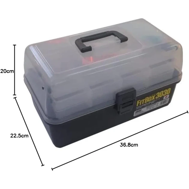 Ящик Meiho Fit Box 3030 368x225x200mm Grey - изображение 4