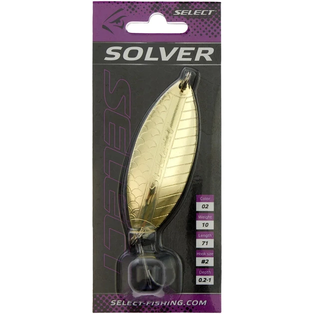 Блешня Select Solver 10.0g 71mm #02 - Фото 2 Блешня Select Solver 10.0g 71mm #02 - зображення 2