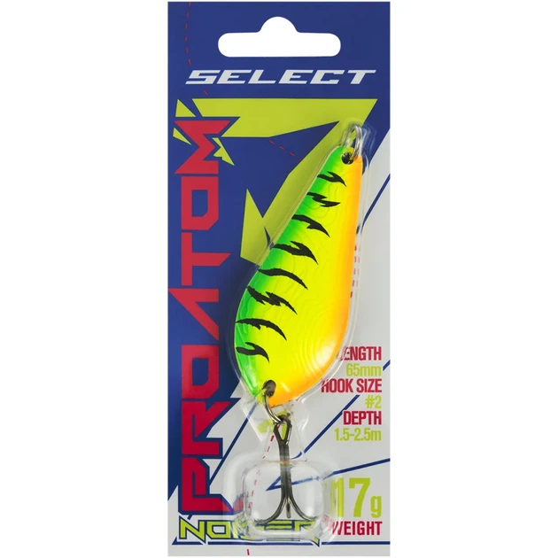 Блесна Select ProAtom Noiser 17.0g 65mm #10 - Фото 2 Блесна Select ProAtom Noiser 17.0g 65mm #10 - изображение 2