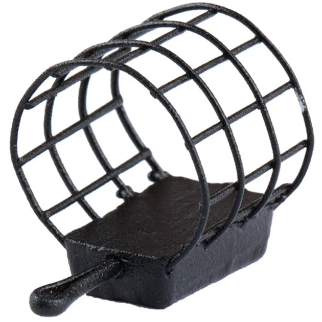 Годівниця Brain фідерна XS 3x10 слотів фарбована (к:чорний) 30g - Фото 1 Годівниця Brain фідерна XS 3x10 слотів фарбована (к:чорний) 30g - зображення 1