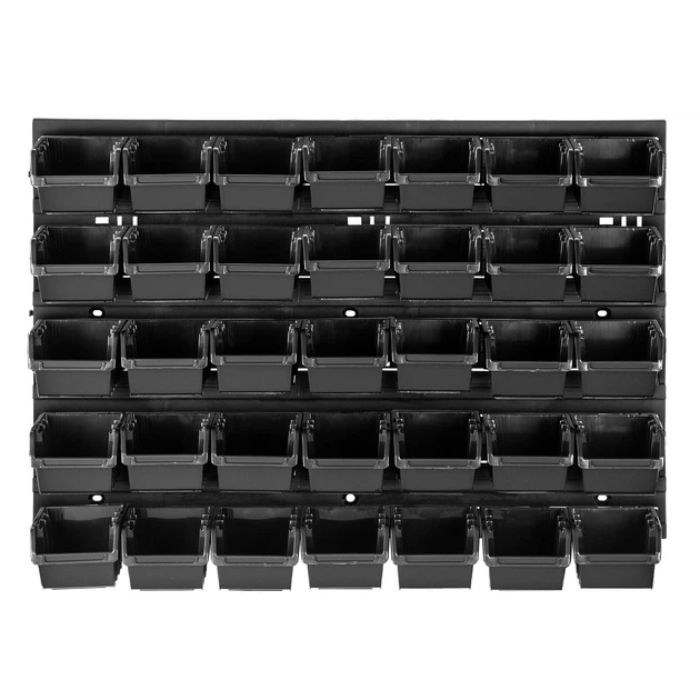 Tablica warsztatowa Kadax Lokke K7700 58 x 39 cm 35 elementów Czarna (5903699468524) - obraz 2