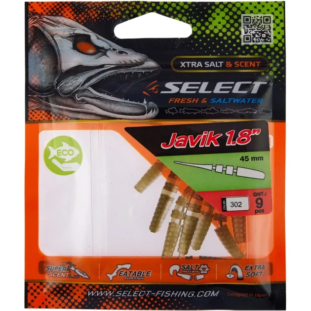 Силикон Select Javik 1.8" #302 (9 шт/уп) - изображение 2