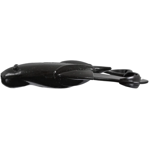 Силікон Keitech Noisy Flapper 3.5’’ #001 Black (5 шт/уп) - зображення 2