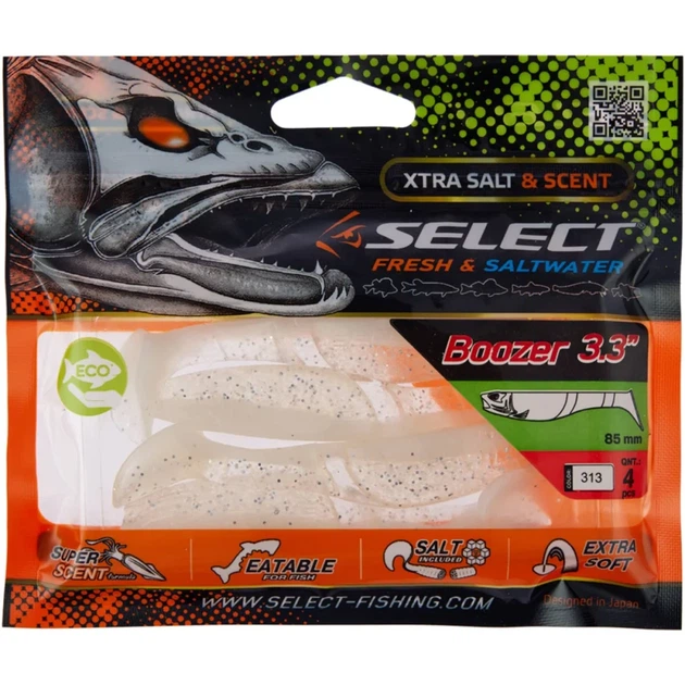 Силикон Select Boozer 3.3" #313 (4 шт/уп) - Фото 2 Силикон Select Boozer 3.3" #313 (4 шт/уп) - изображение 2