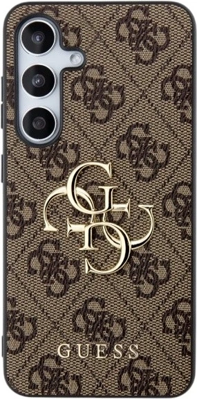 Панель Guess 4G Big Metal Logo для Samsung Galaxy S24 Brown (GUHCS24S4GMGBR) - зображення 2