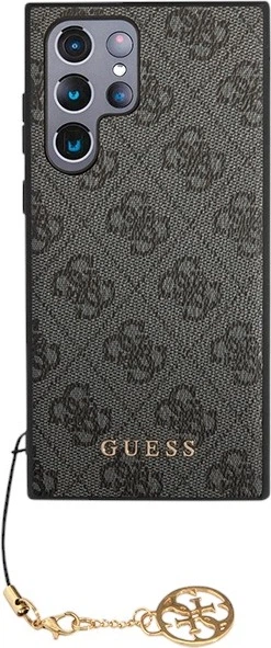 Etui plecki Guess 4G Charms Collection do Samsung Galaxy S24 Ultra Black (GUHCS24LGF4GGR) - obraz 2