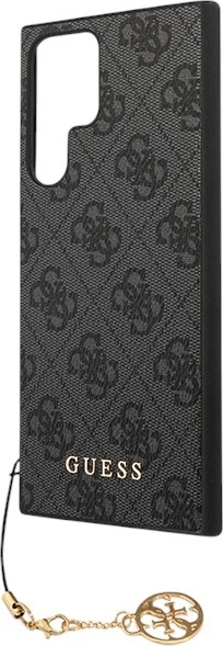 Etui plecki Guess 4G Charms Collection do Samsung Galaxy S24 Ultra Black (GUHCS24LGF4GGR) - obraz 6