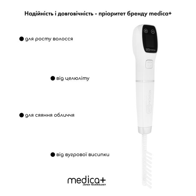 Аппарат Дарсонваль MEDICA+ Lux Darsoline 8.0 для омоложения кожи - изображение 6