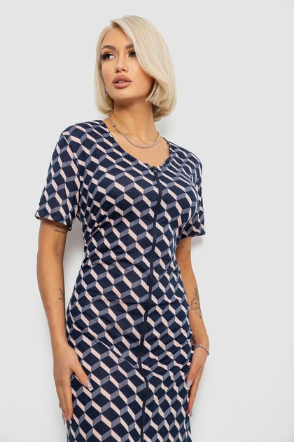 Халат AGER XXL-XXXL Синий 257R1030-9 - изображение 2