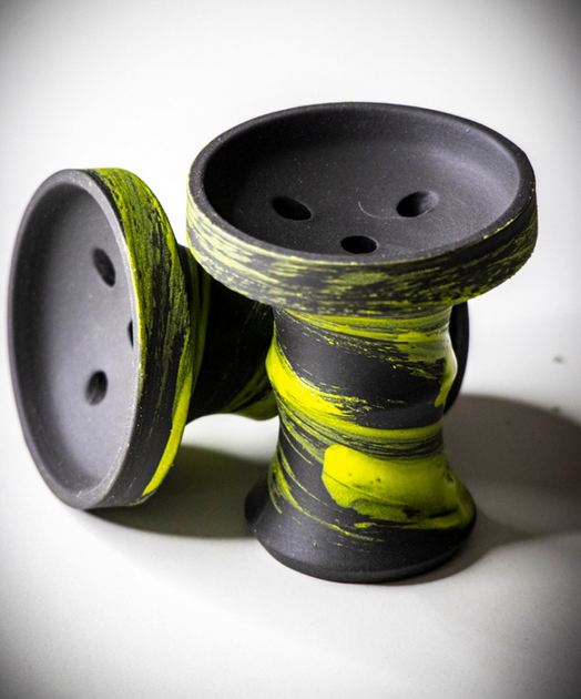 Чаша глиняная для кальяна классическая Personalka Bowl Yellow - изображение 5