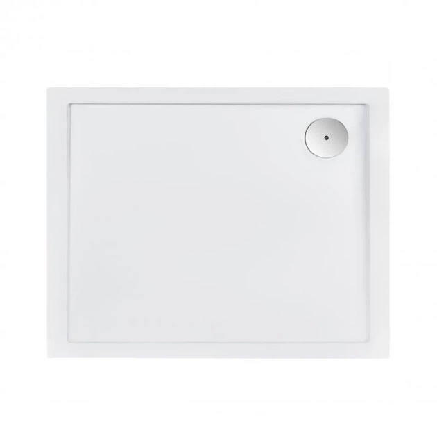 Душовий піддон Qtap Tern 301812 100x80x12 см + сифон - зображення 3
