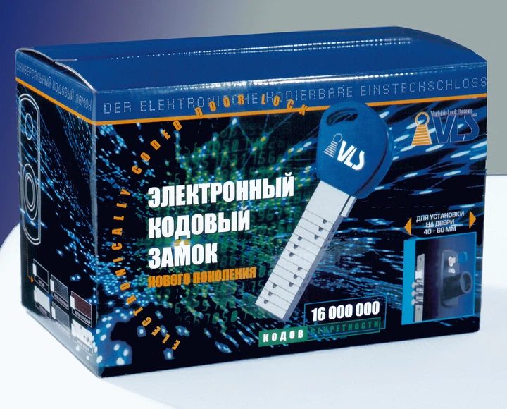 Замок электронный кодовый ВериЛок Антик черный (VLS-1-A-BLACK) - изображение 5