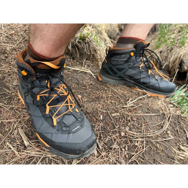 Ботинки AKU Rocket MID GTX 10 Black/Orange - изображение 6