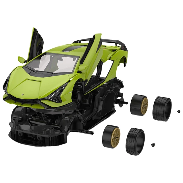 Машинка-конструктор Rastar Lamborghini Sian 1:18. Зеленый - Фото 5 Машинка-конструктор Rastar Lamborghini Sian 1:18. Зеленый - изображение 5