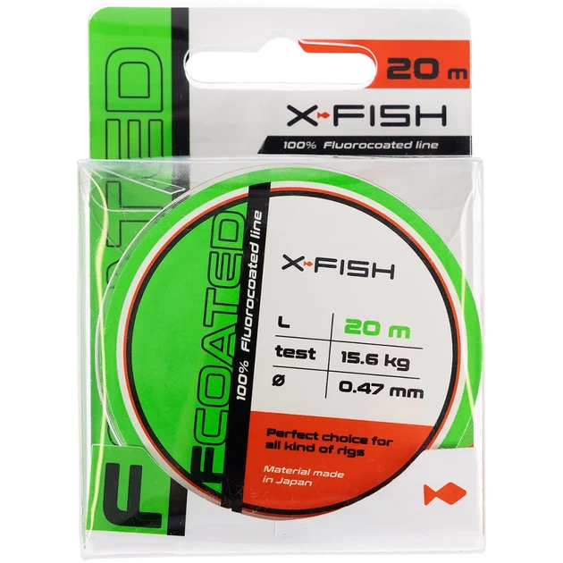 Флюорокарбон X-Fish FCoated 20m 0.47mm 15.6kg - изображение 2