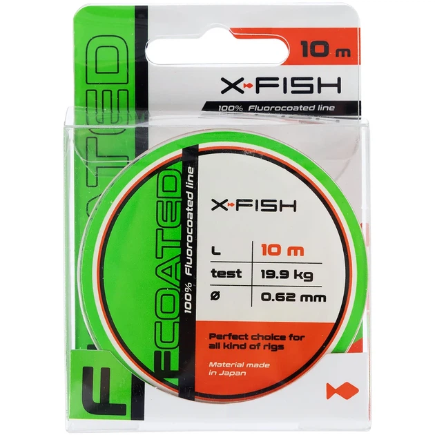 Флюорокарбон X-Fish FCoated 10m 0.62mm 19.9kg - зображення 2