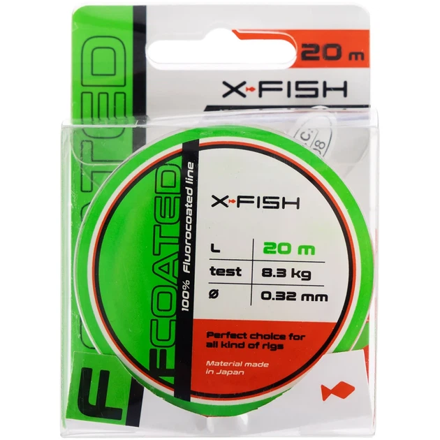 Флюорокарбон X-Fish FCoated 20m 0.32mm 8.3kg - изображение 2