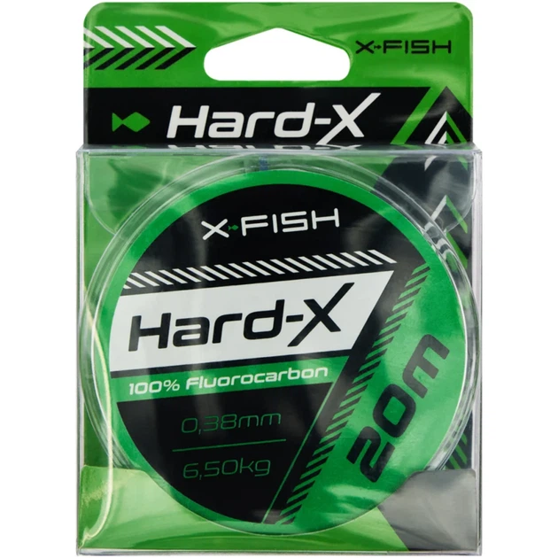 Флюорокарбон X-Fish Hard-X 20m (clear) 0.38mm 6.50kg - Фото 2 Флюорокарбон X-Fish Hard-X 20m (clear) 0.38mm 6.50kg - изображение 2