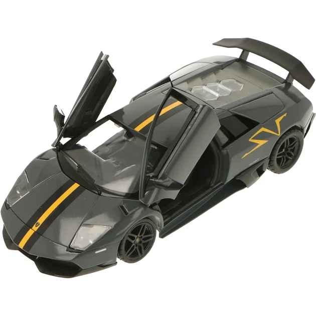 Машинка Rastar Murcielago LP 670-4 SV Superveloce China Limited Edition 1:43 Сірий - Фото 3 Машинка Rastar Murcielago LP 670-4 SV Superveloce China Limited Edition 1:43 Сірий - зображення 3